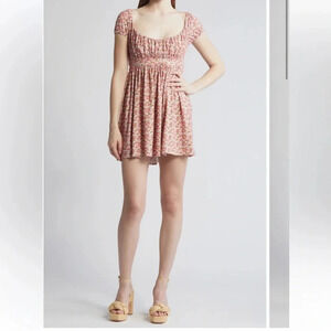 Dauphinette‎ X Liberty London Myrtle Charmain mini dress floral print size 6 NWT